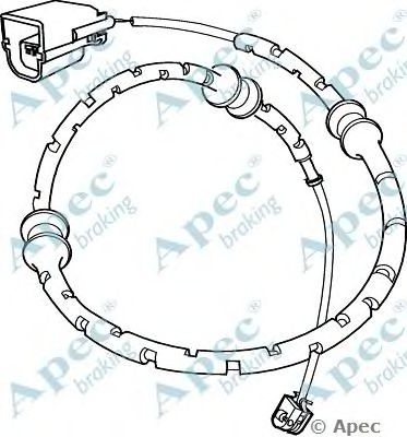 APEC BRAKING wir5241 -  Указатель износа, накладка тормозной колодки